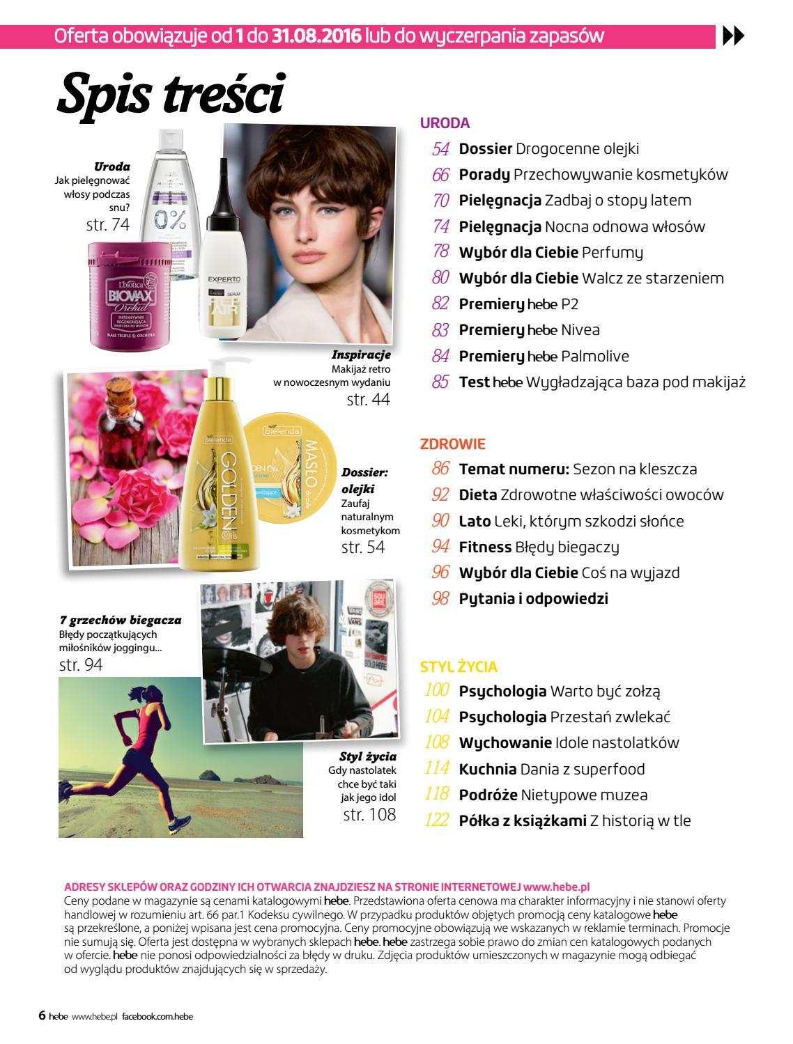 Gazetka promocyjna Hebe str. 6