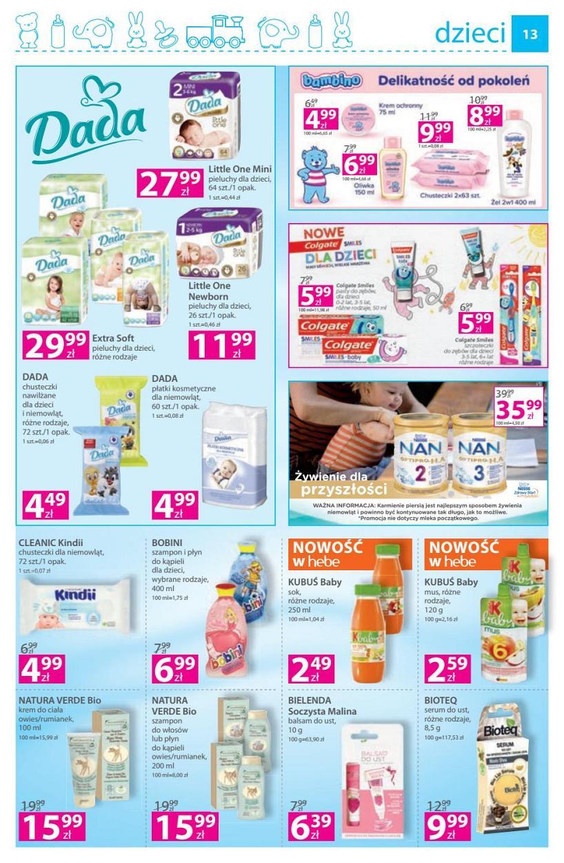 Gazetka promocyjna Hebe str. 13