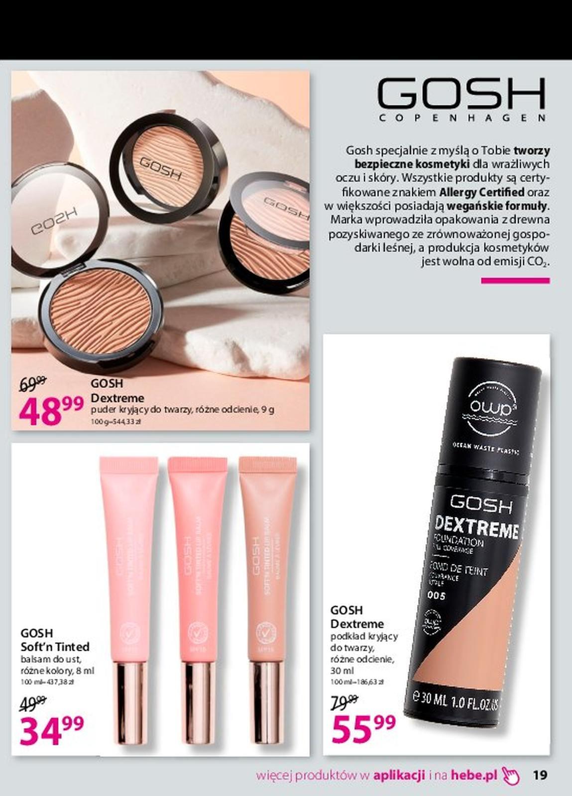 Gazetka promocyjna Hebe str. 19