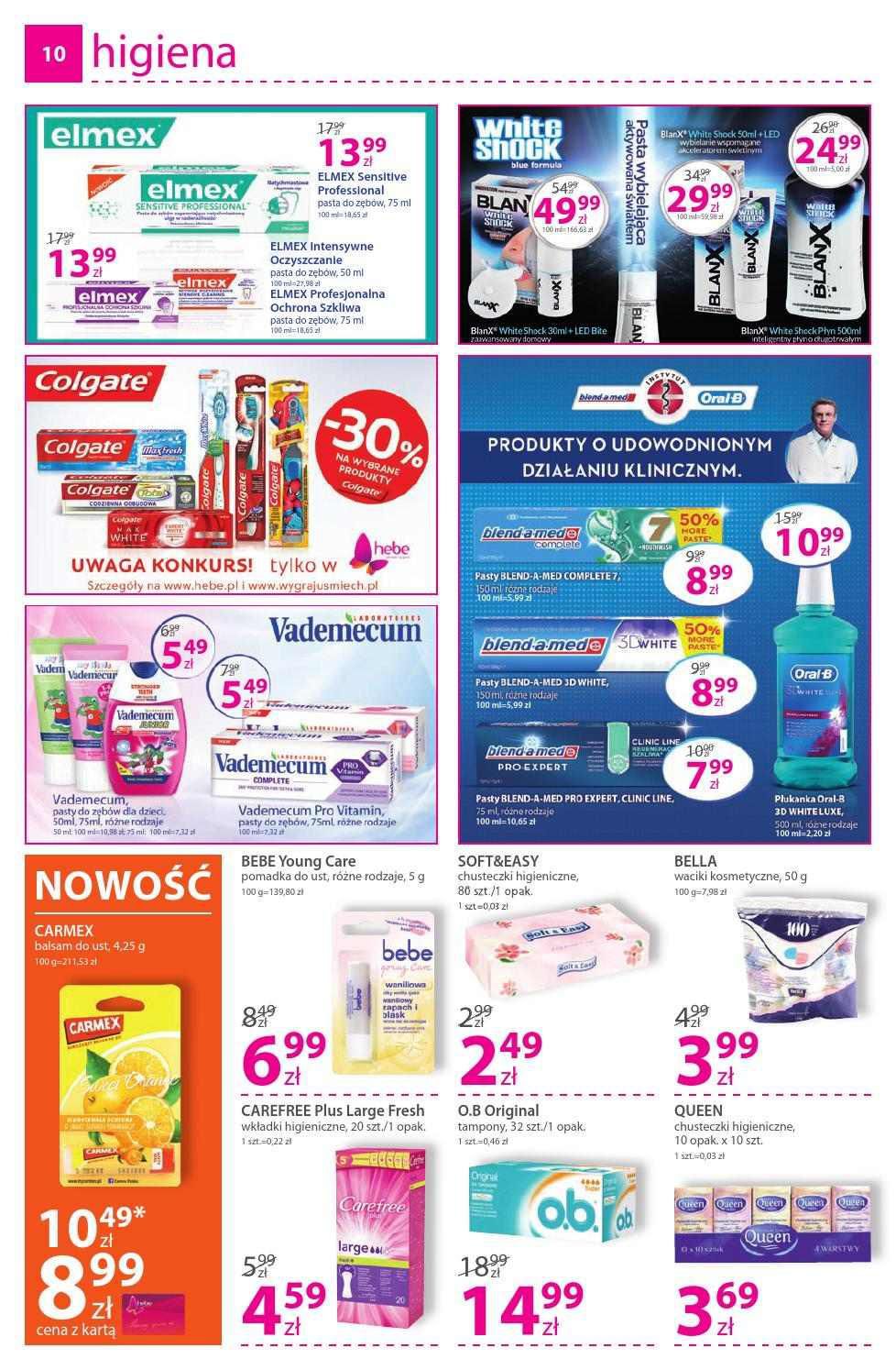 Gazetka promocyjna Hebe str. 10