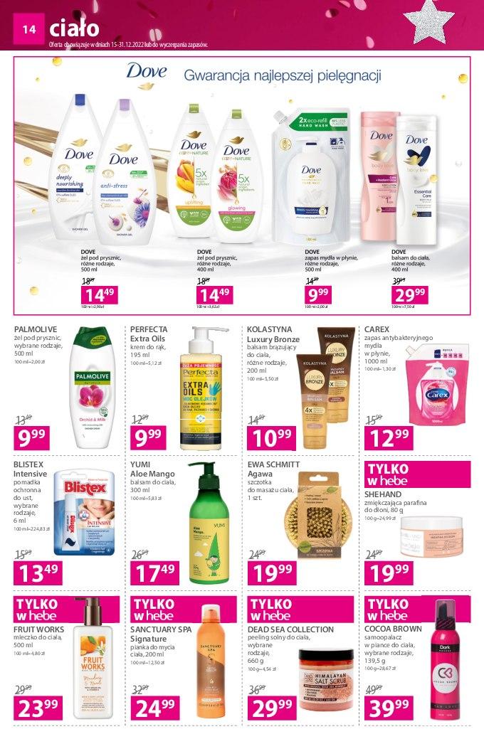 Gazetka promocyjna Hebe str. 14