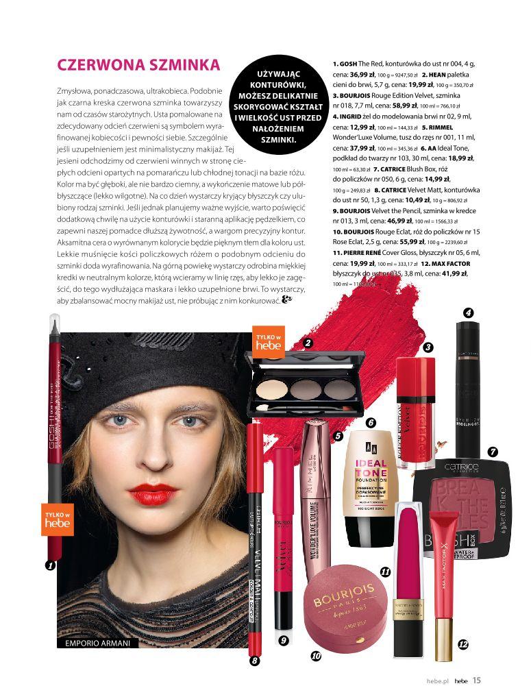 Gazetka promocyjna Hebe str. 15