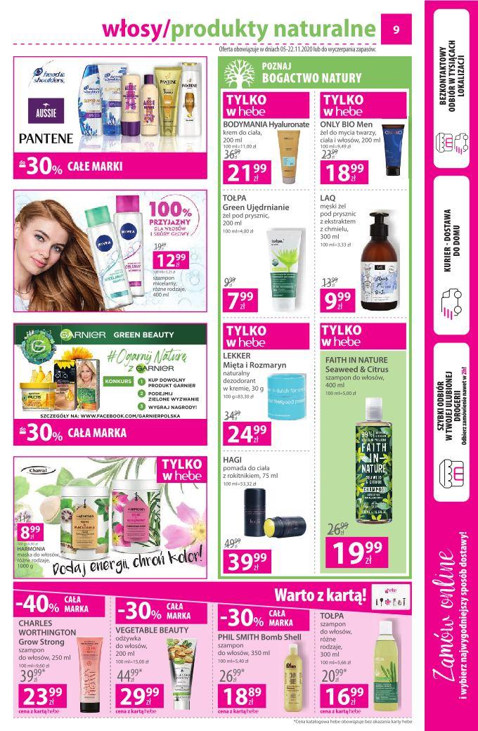 Gazetka promocyjna Hebe str. 9