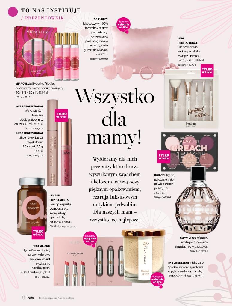Gazetka promocyjna Hebe str. 56