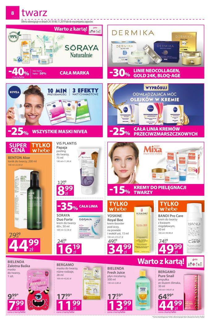 Gazetka promocyjna Hebe str. 8