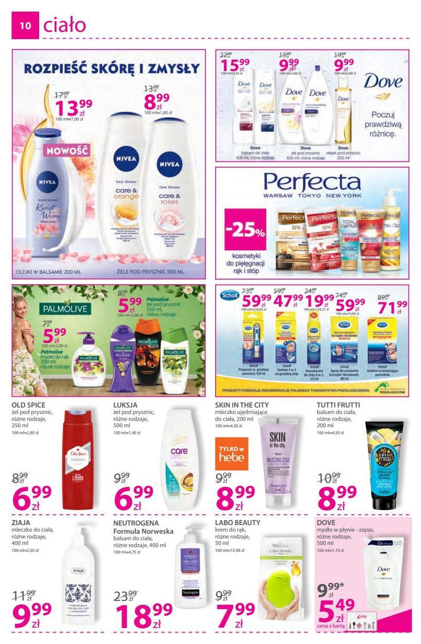 Gazetka promocyjna Hebe str. 10