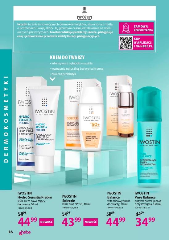 Gazetka promocyjna Hebe str. 16