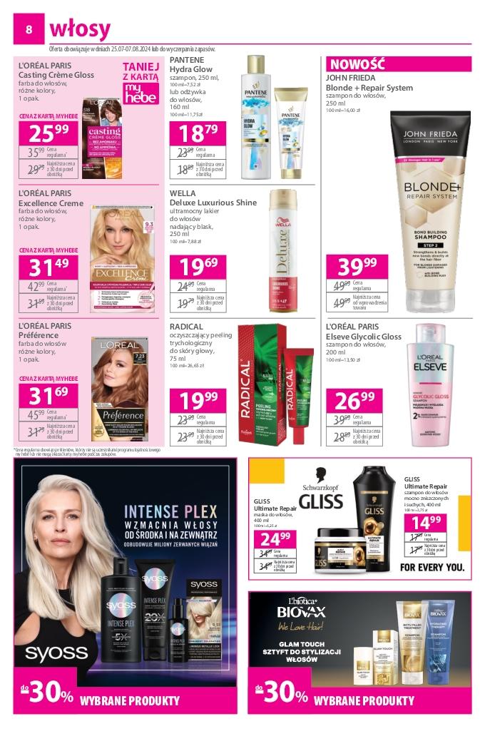 Gazetka promocyjna Hebe str. 8