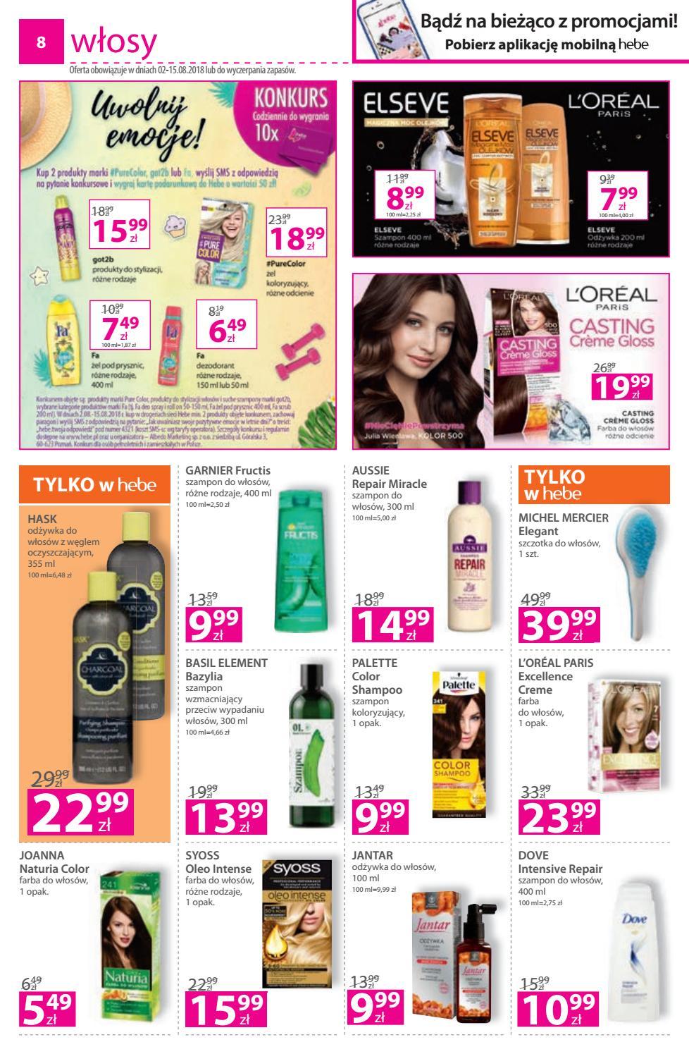 Gazetka promocyjna Hebe str. 8