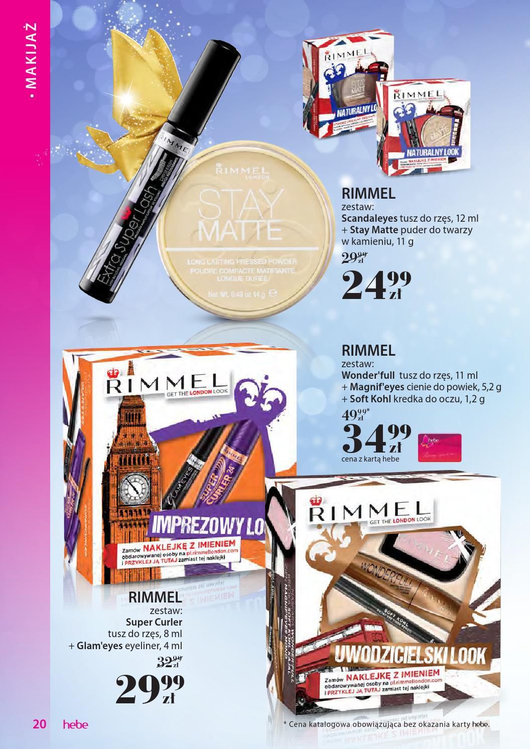 Gazetka promocyjna Hebe str. 20