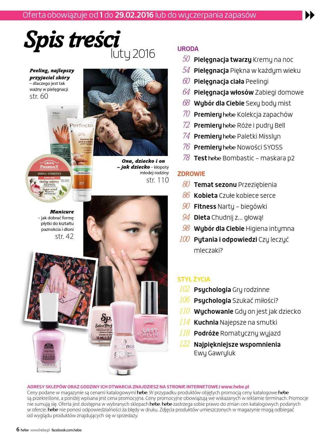 Gazetka promocyjna Hebe str. 6