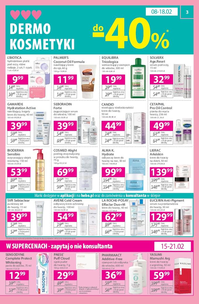 Gazetka promocyjna Hebe str. 3