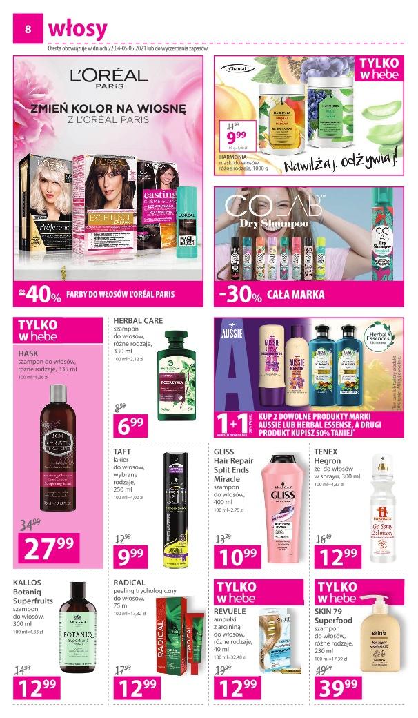 Gazetka promocyjna Hebe str. 8