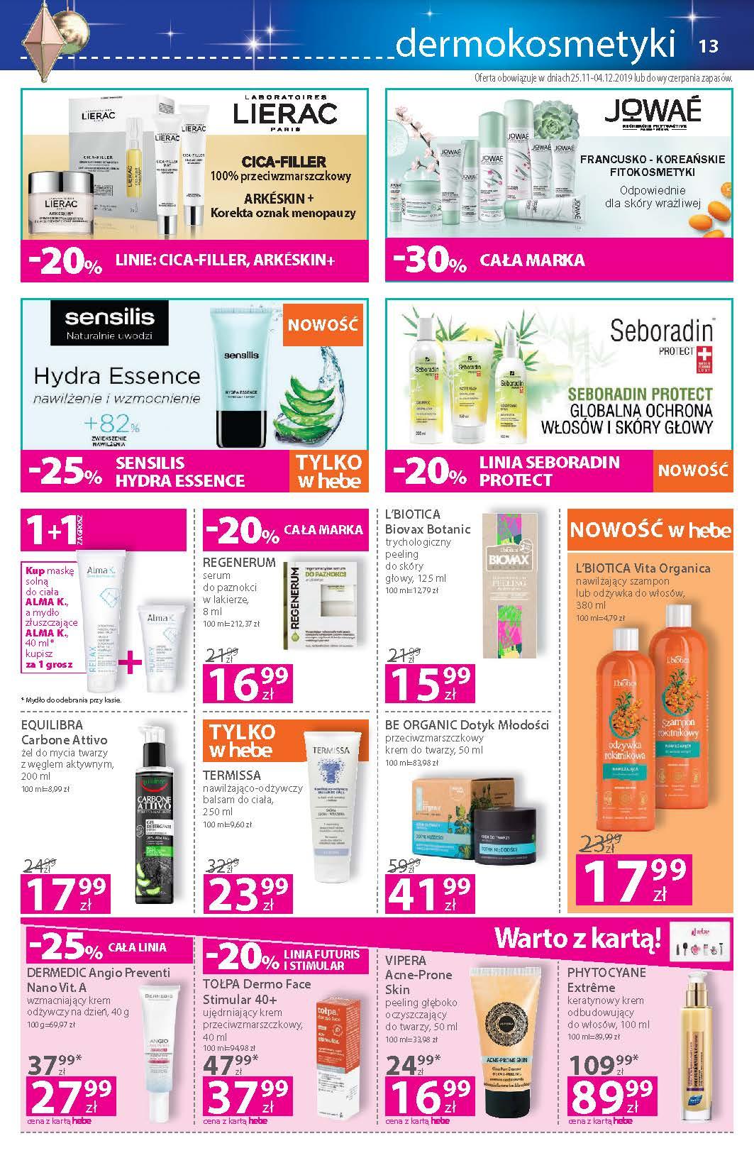 Gazetka promocyjna Hebe str. 13