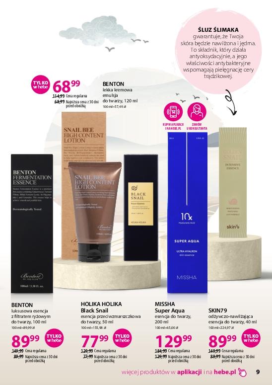 Gazetka promocyjna Hebe str. 9