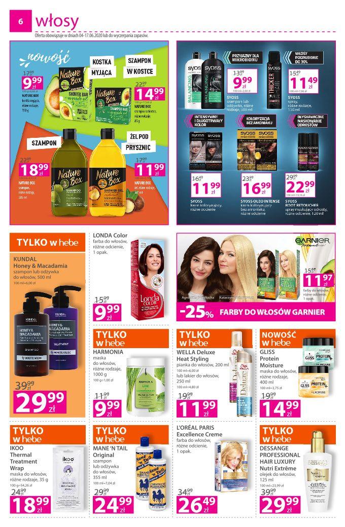 Gazetka promocyjna Hebe str. 6