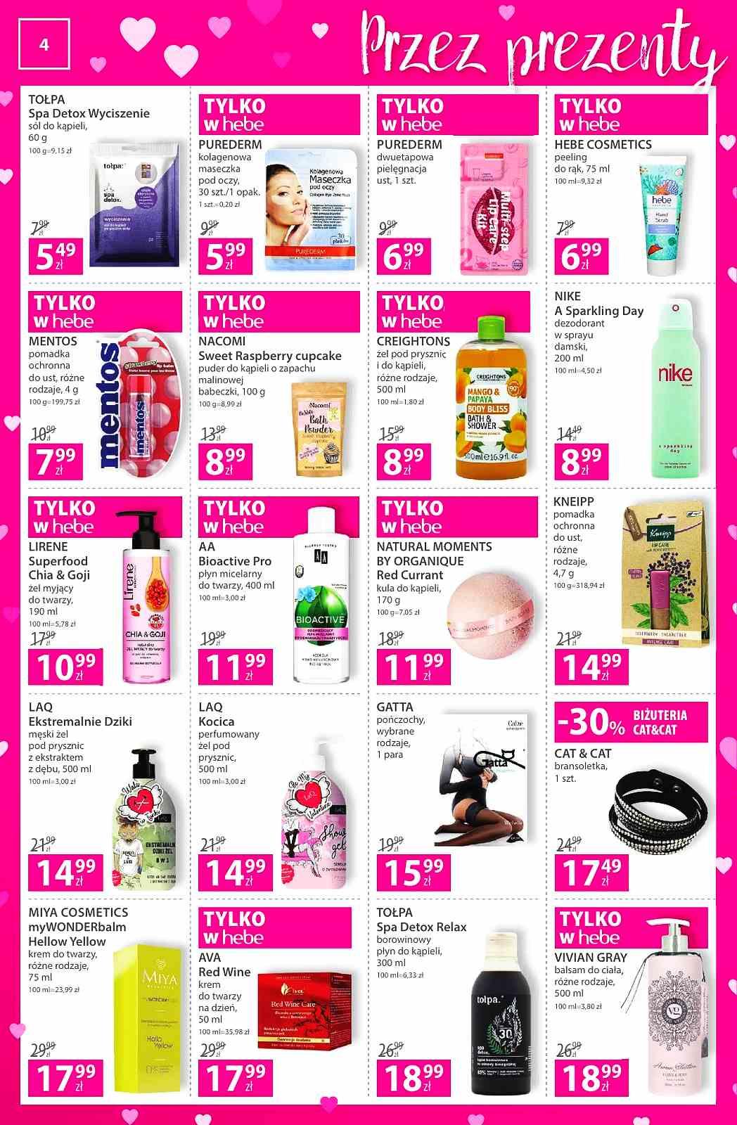 Gazetka promocyjna Hebe str. 4