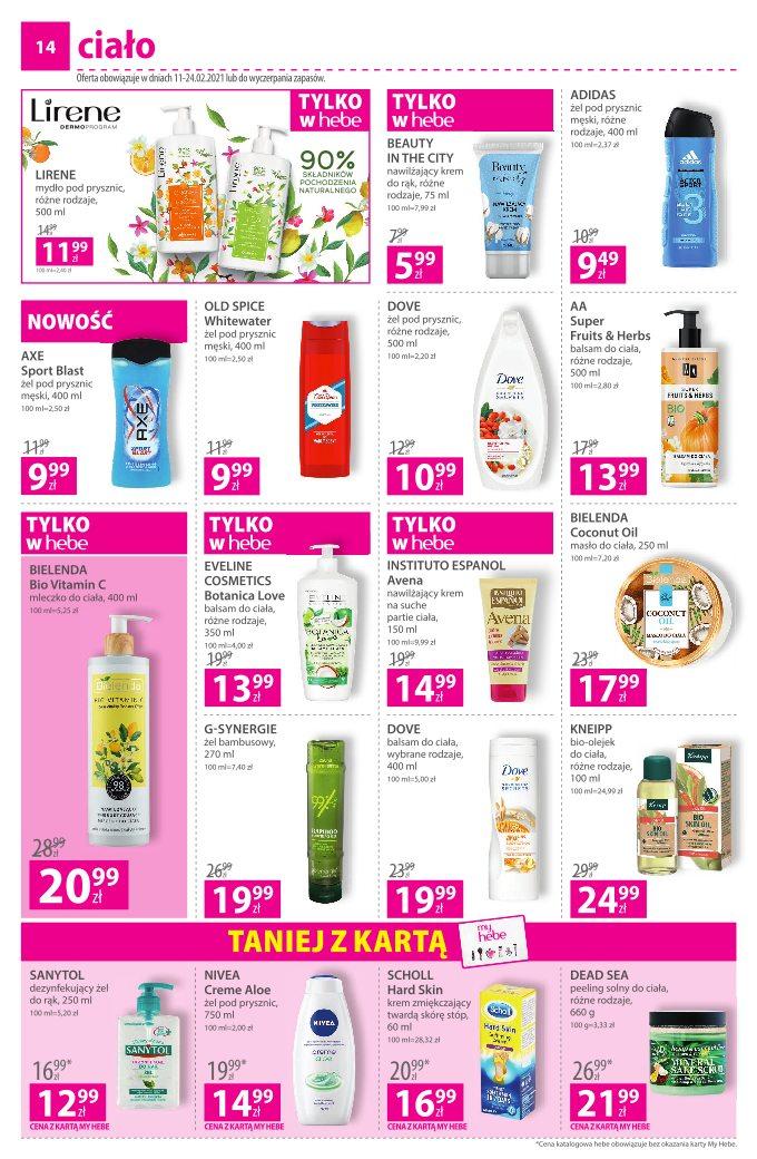 Gazetka promocyjna Hebe str. 14