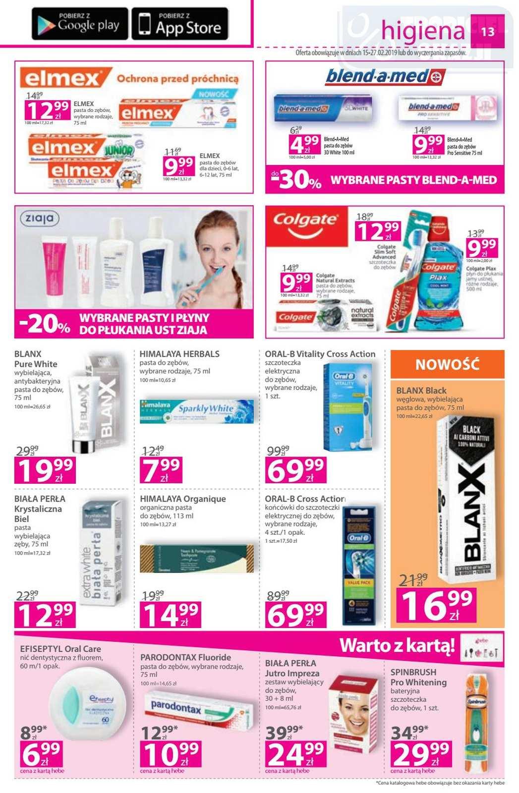 Gazetka promocyjna Hebe str. 13