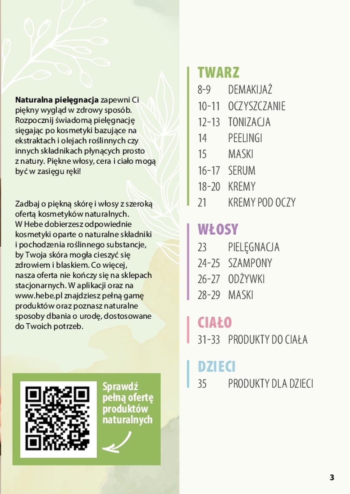 Gazetka promocyjna Hebe str. 3