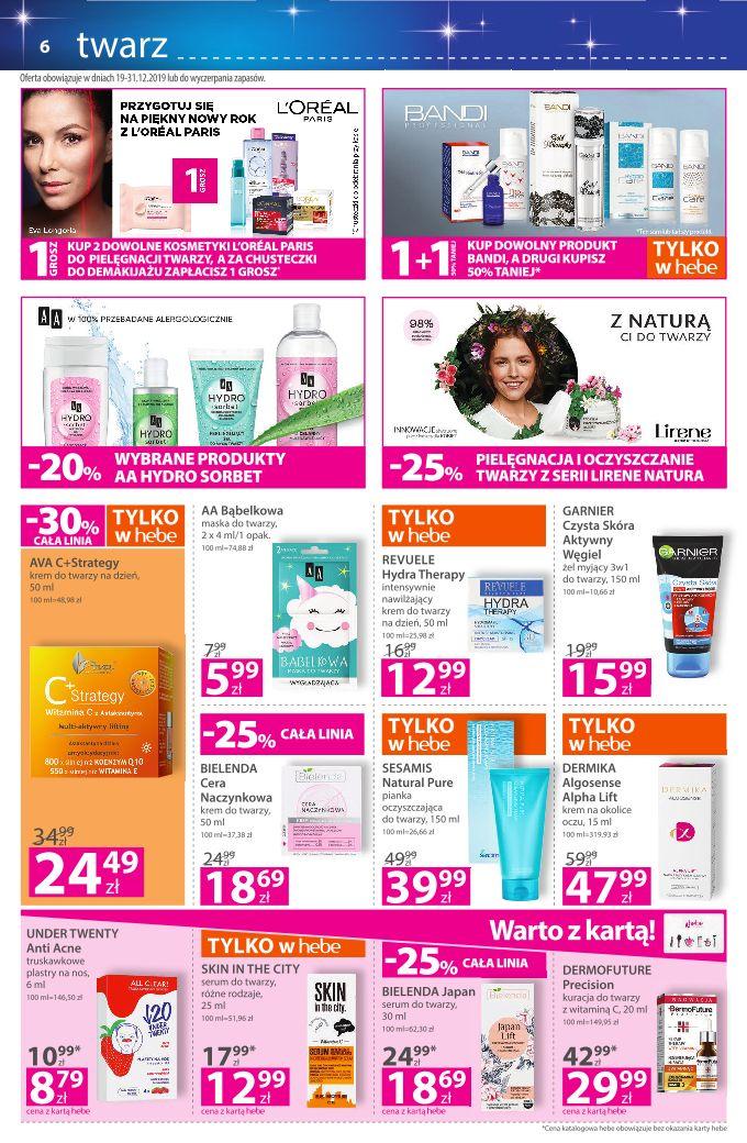 Gazetka promocyjna Hebe str. 6