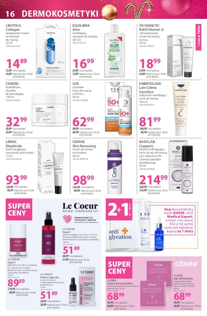 Gazetka promocyjna Hebe str. 16