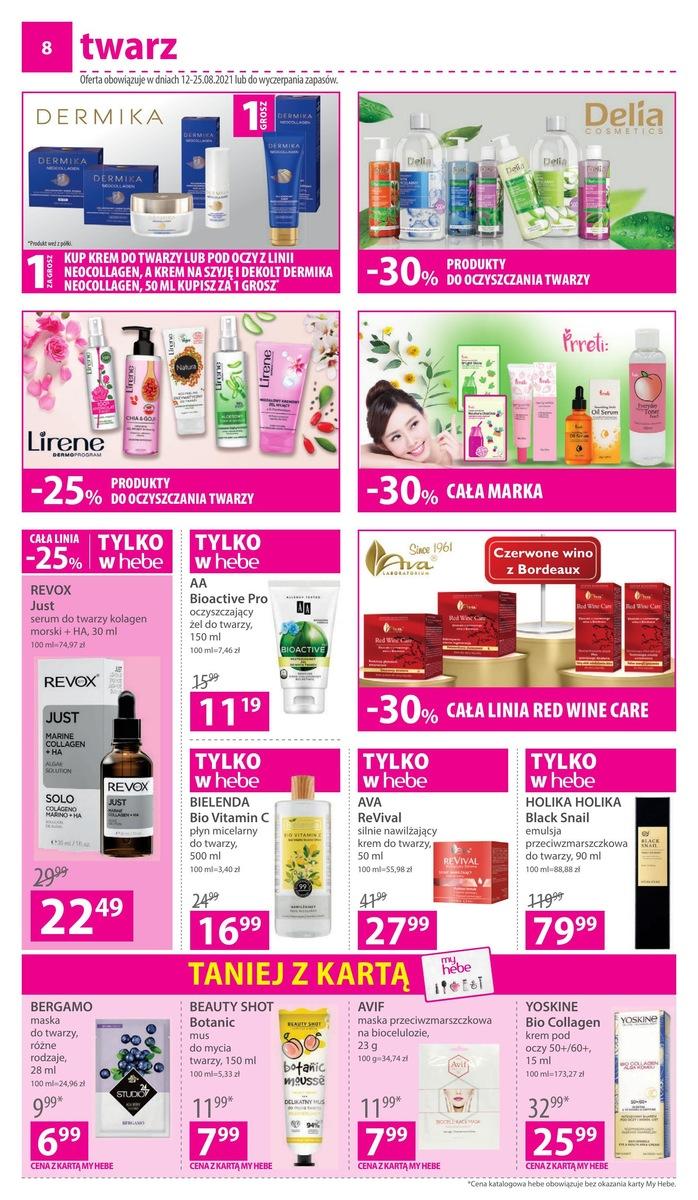 Gazetka promocyjna Hebe str. 8