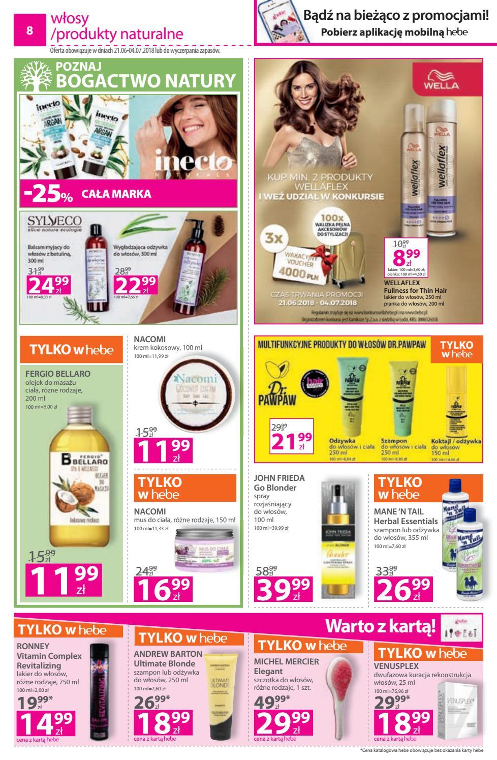 Gazetka promocyjna Hebe str. 8