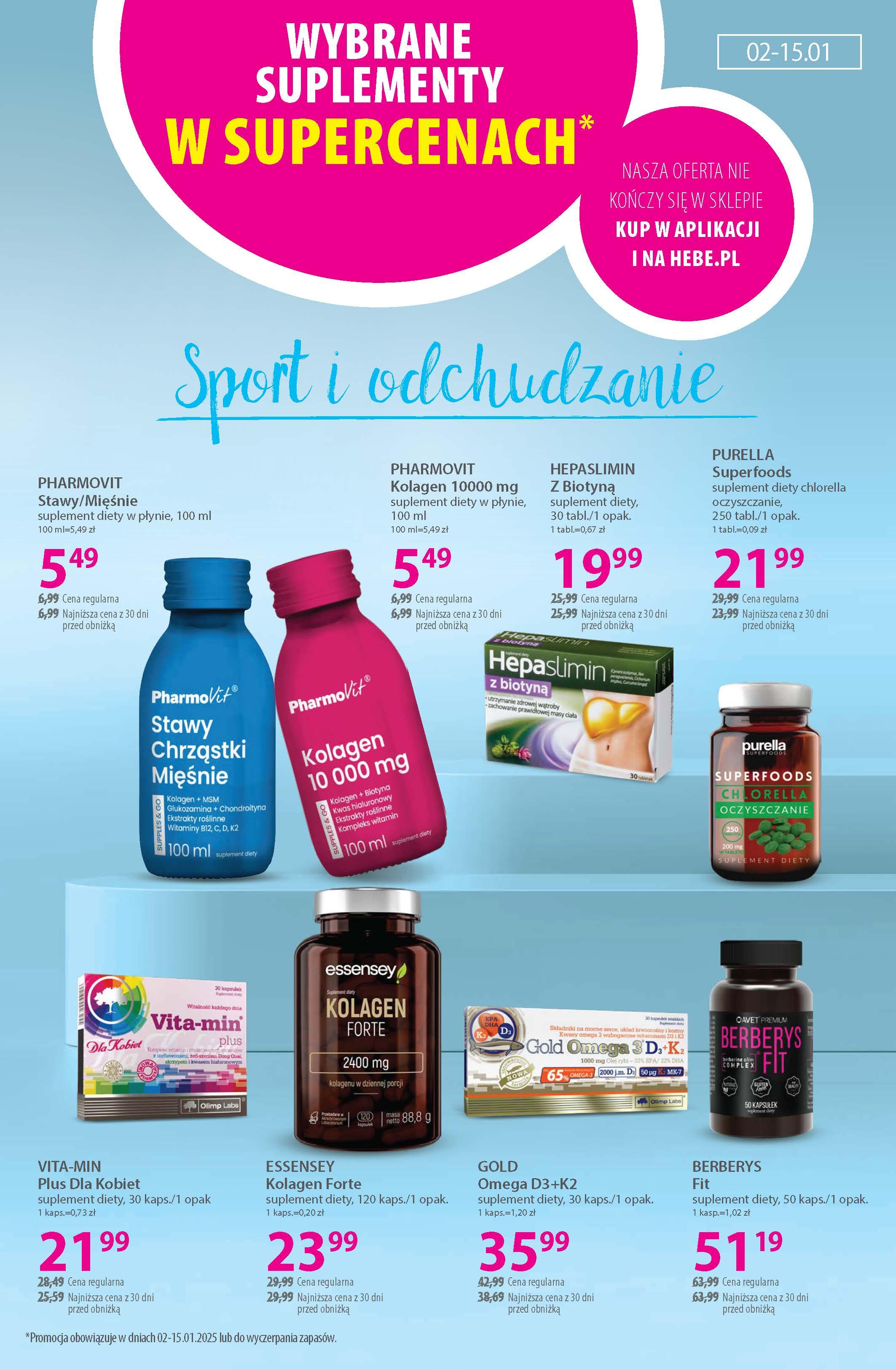 Gazetka promocyjna Hebe str. 15