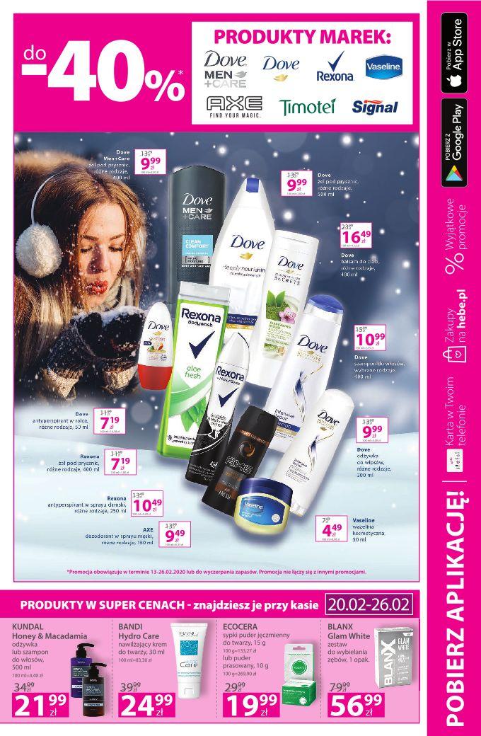 Gazetka promocyjna Hebe str. 3