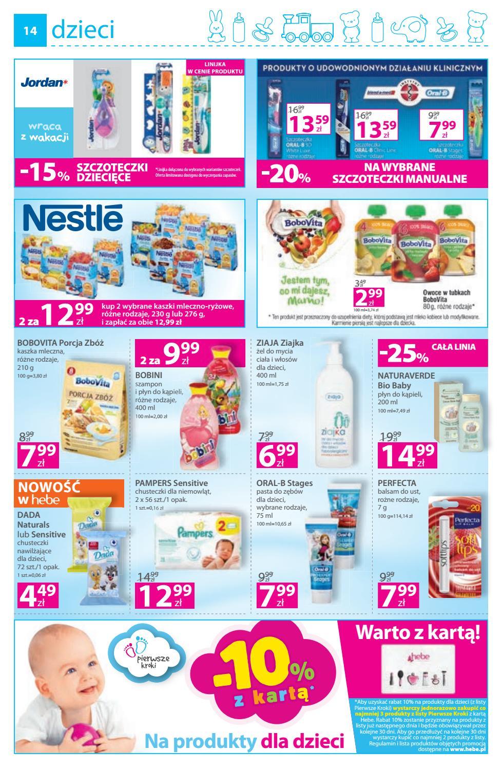 Gazetka promocyjna Hebe str. 14