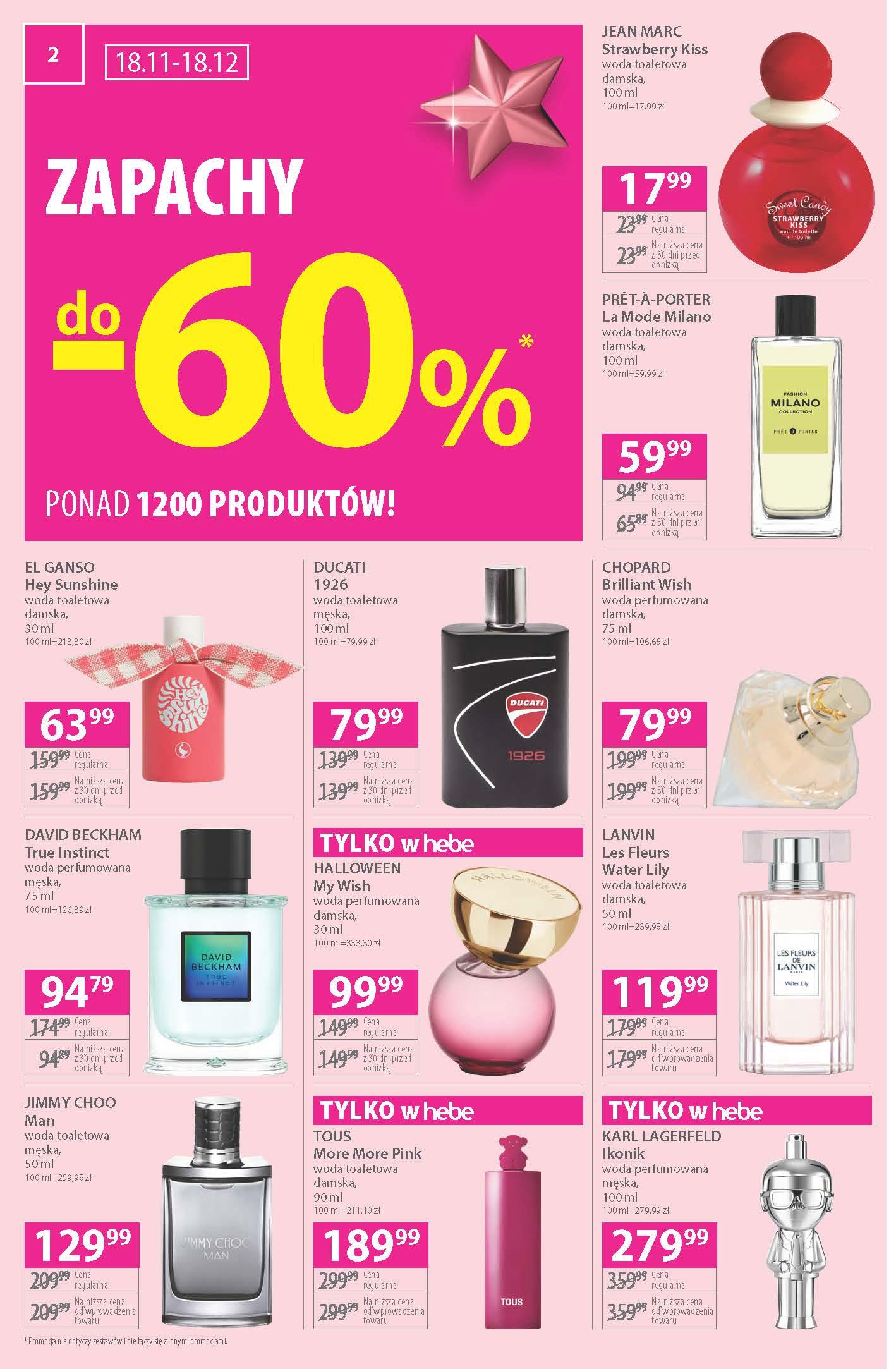 Gazetka promocyjna Hebe str. 2