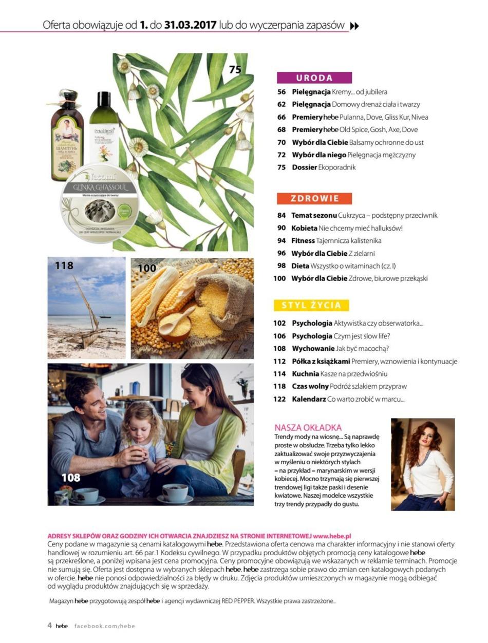 Gazetka promocyjna Hebe str. 4