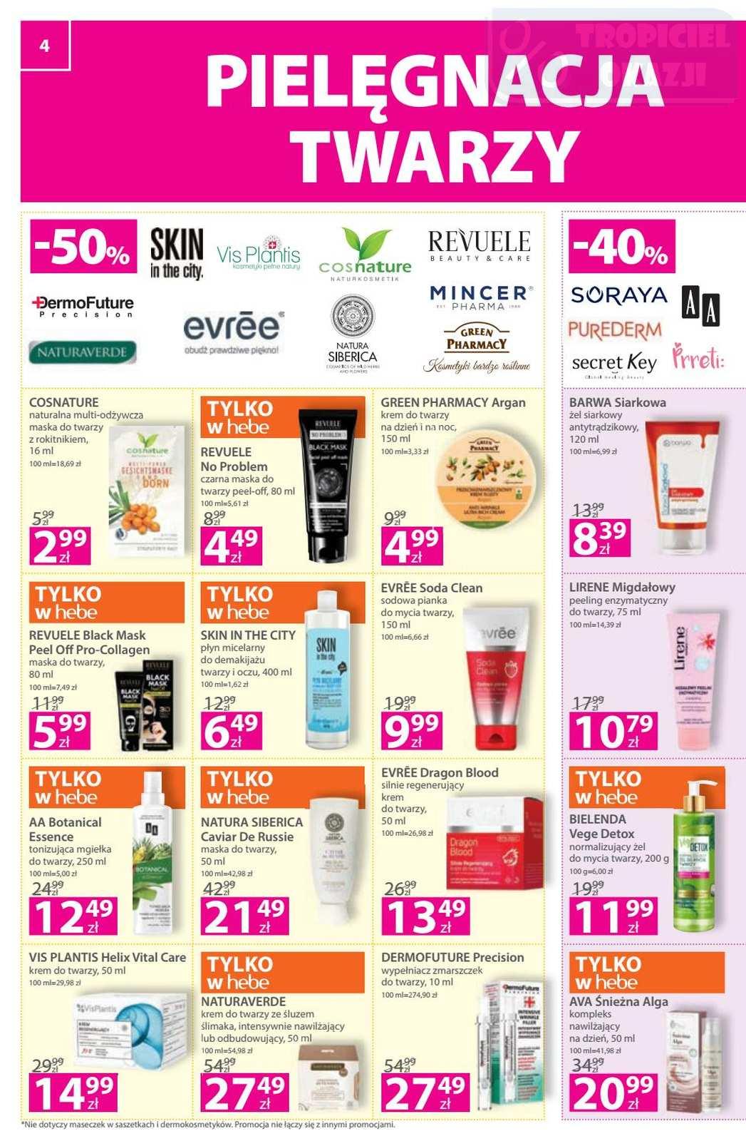 Gazetka promocyjna Hebe str. 4