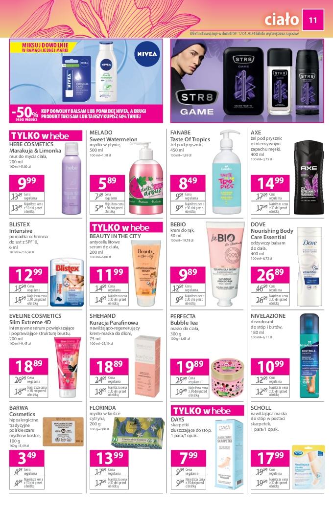 Gazetka promocyjna Hebe str. 11