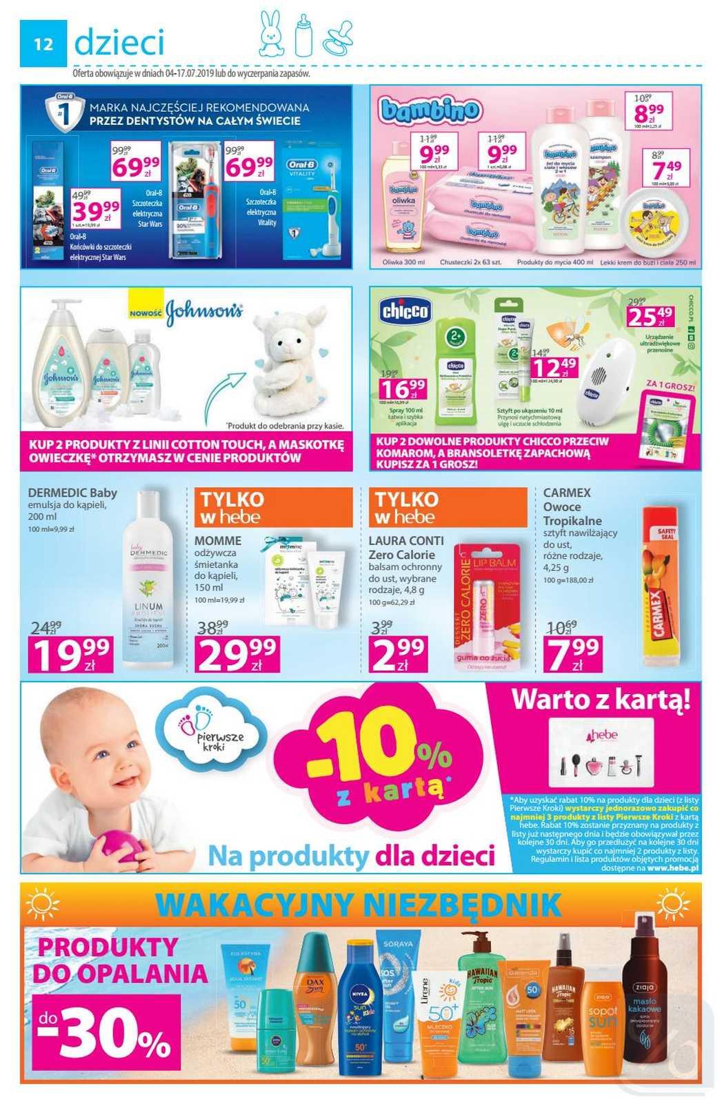 Gazetka promocyjna Hebe str. 12