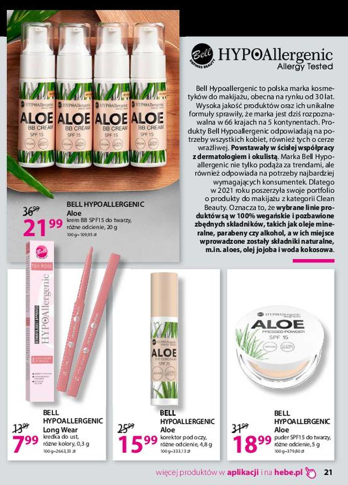 Gazetka promocyjna Hebe str. 21