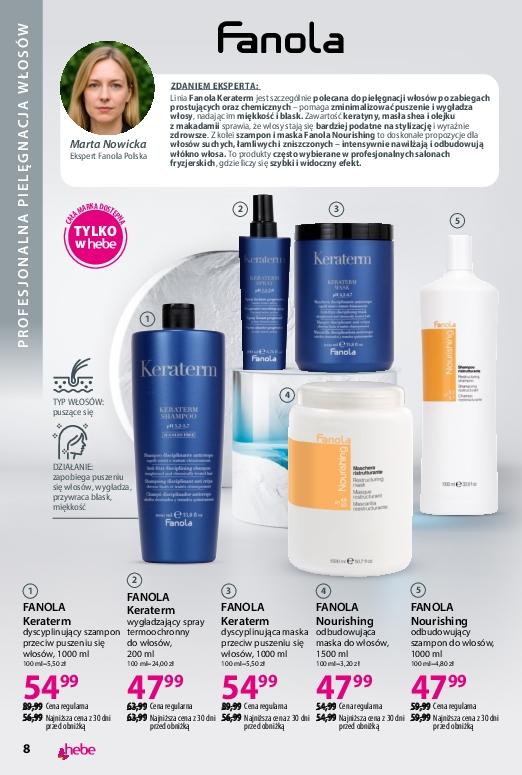 Gazetka promocyjna Hebe str. 8