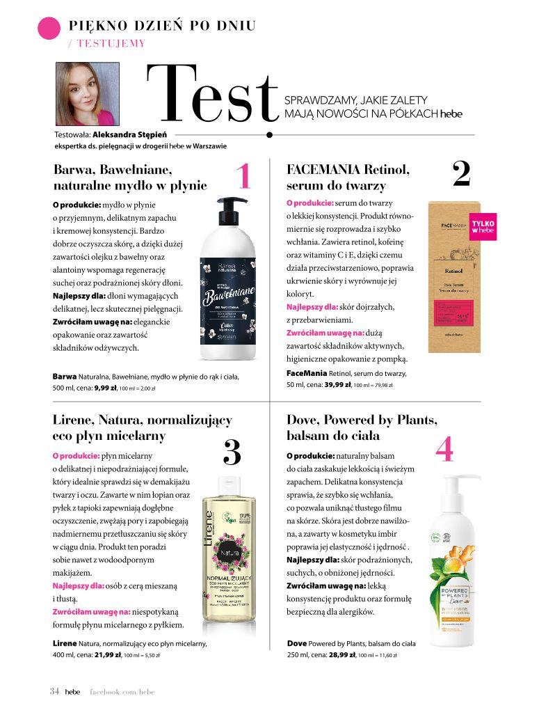 Gazetka promocyjna Hebe str. 34