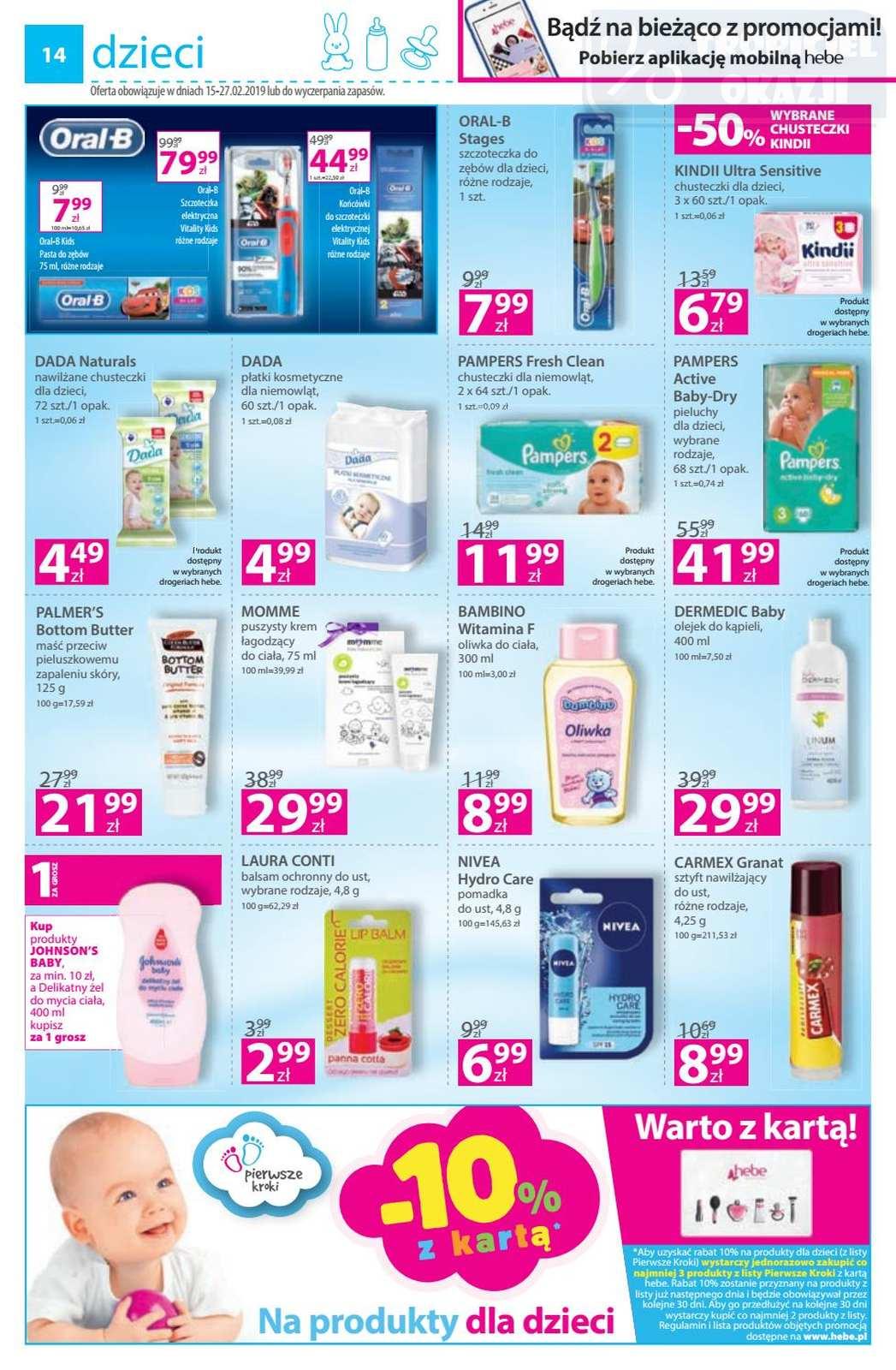 Gazetka promocyjna Hebe str. 14