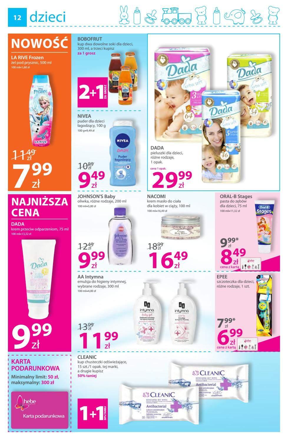 Gazetka promocyjna Hebe str. 12