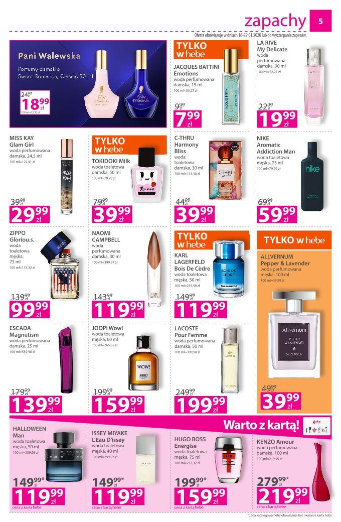 Gazetka promocyjna Hebe str. 5