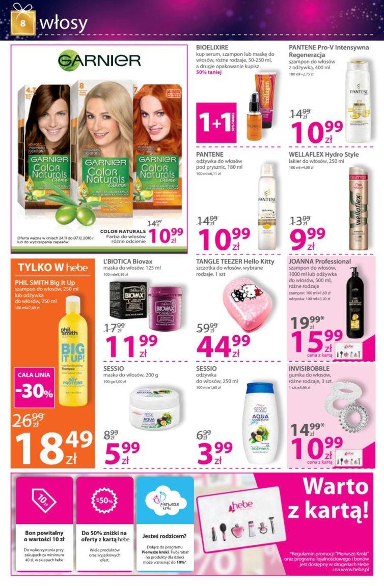 Gazetka promocyjna Hebe str. 8