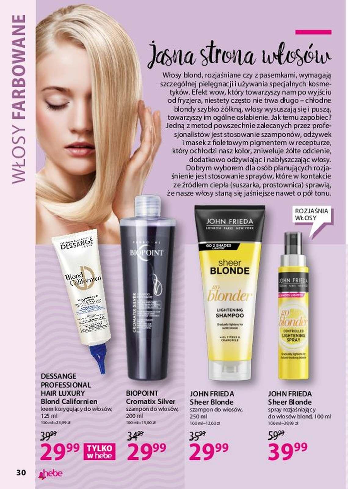 Gazetka promocyjna Hebe str. 30