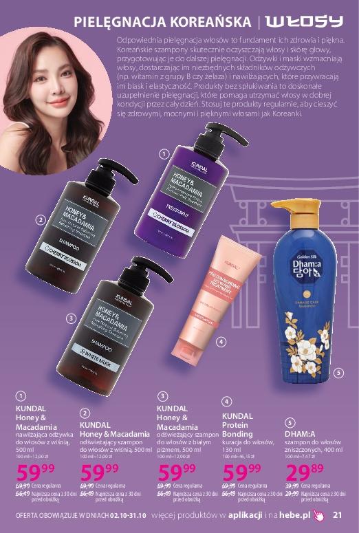 Gazetka promocyjna Hebe str. 21