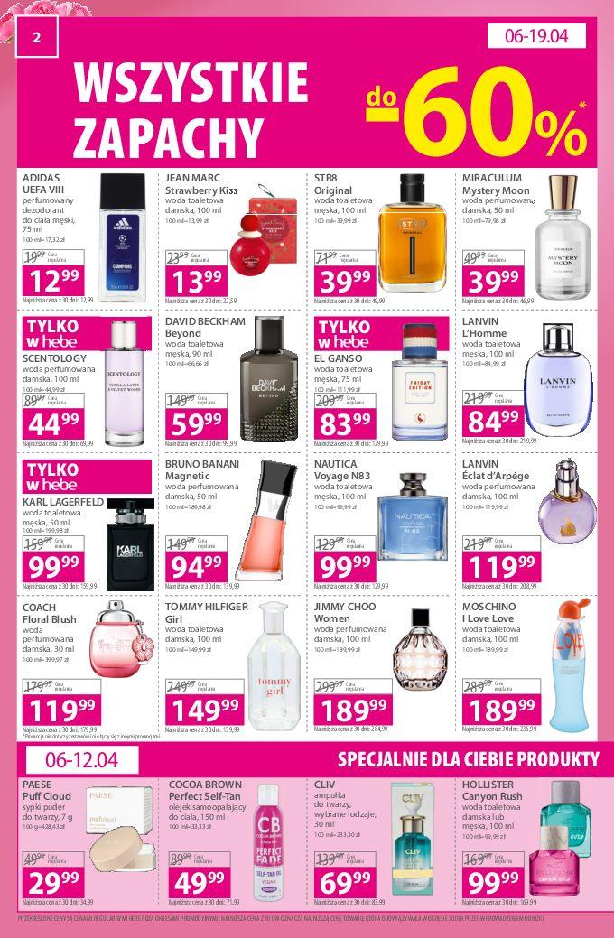 Gazetka promocyjna Hebe str. 2