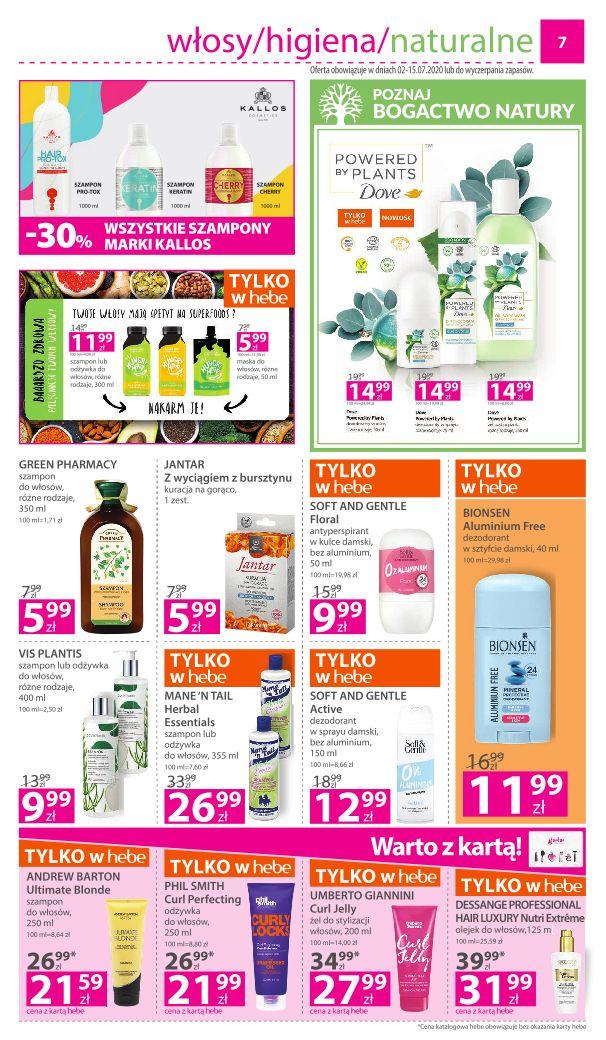 Gazetka promocyjna Hebe str. 7