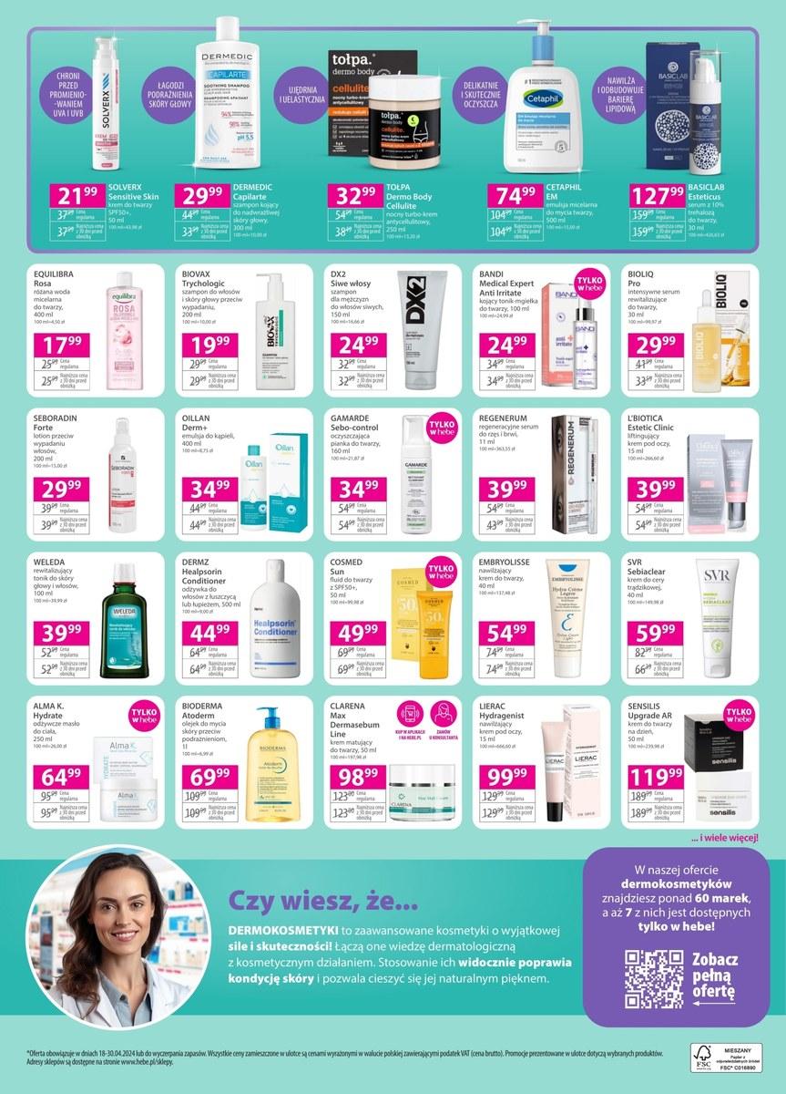 Gazetka promocyjna Hebe str. 2