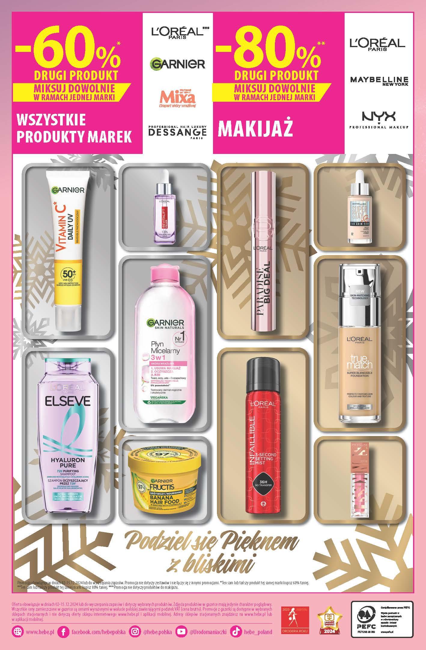 Gazetka promocyjna Hebe str. 18