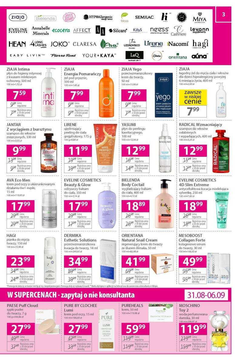 Gazetka promocyjna Hebe str. 3